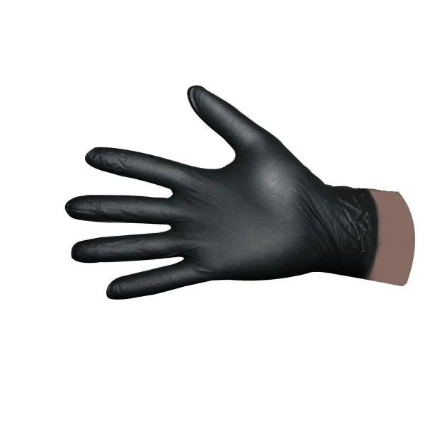 Sanek Black Nitrile Gloves