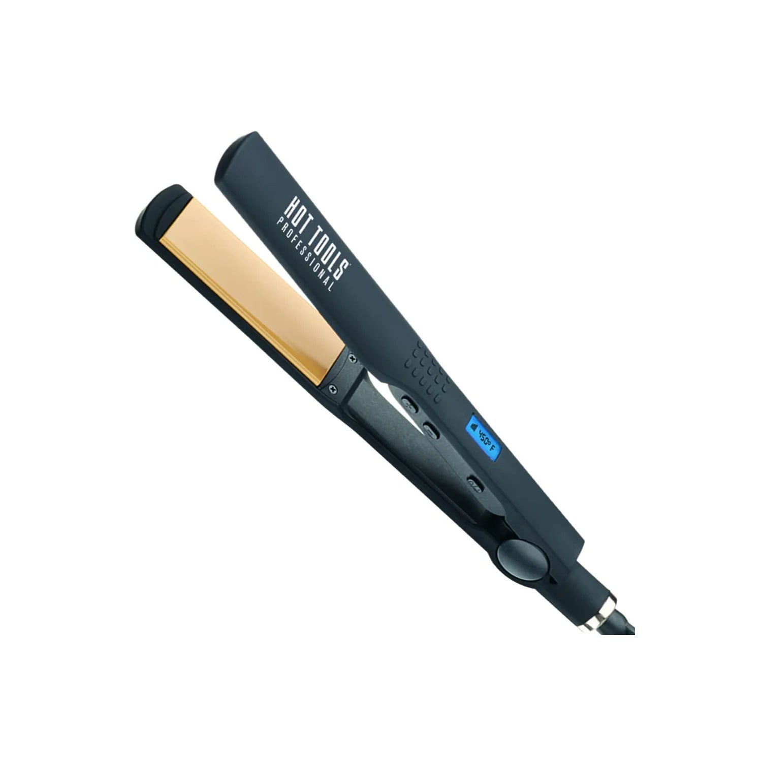 Hot Tools Black 1-1/4" Nano Ceramic Micro-Shine Salon Flat Iron