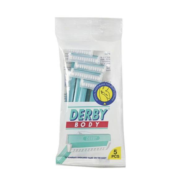 Derby Body Shave Razor Polybag - Pack Of 5