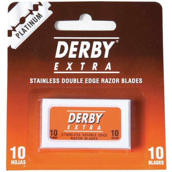 Derby Double Edge Razor Blades - 10Ct Pack