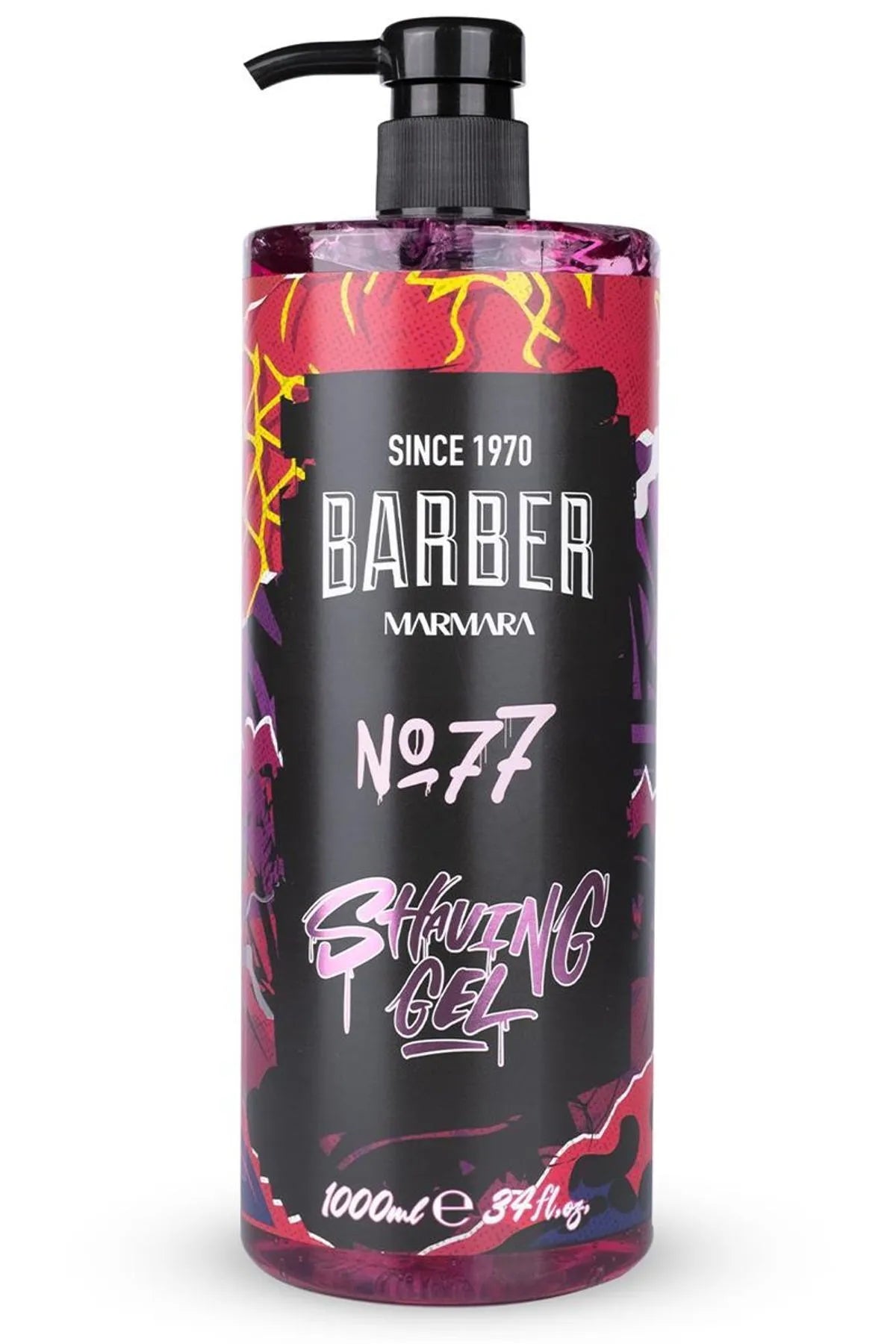 Marmara Barber Barber Gel à raser 1000 Ml n ° 77