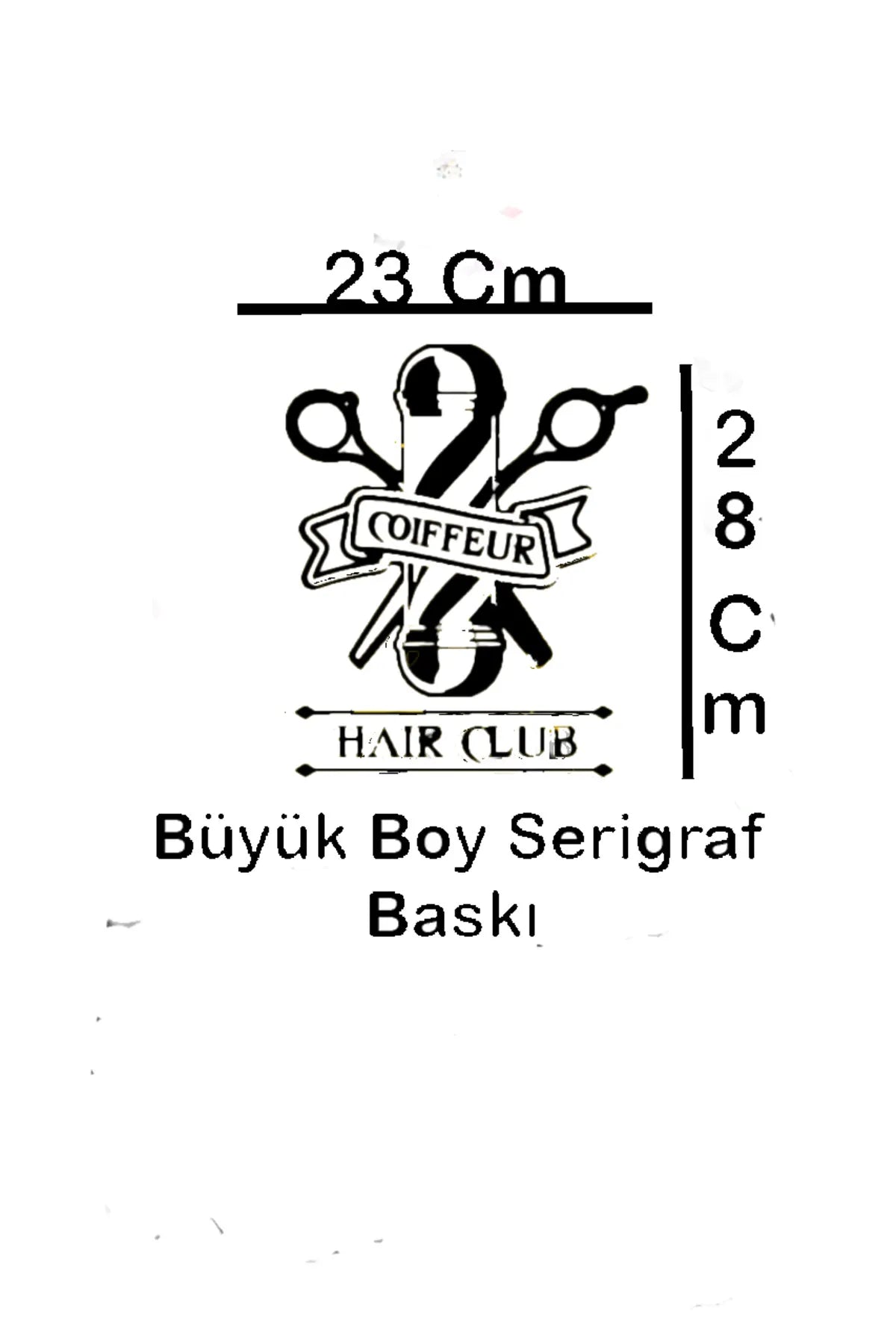 Kuatek Professional Barber Club Cape White