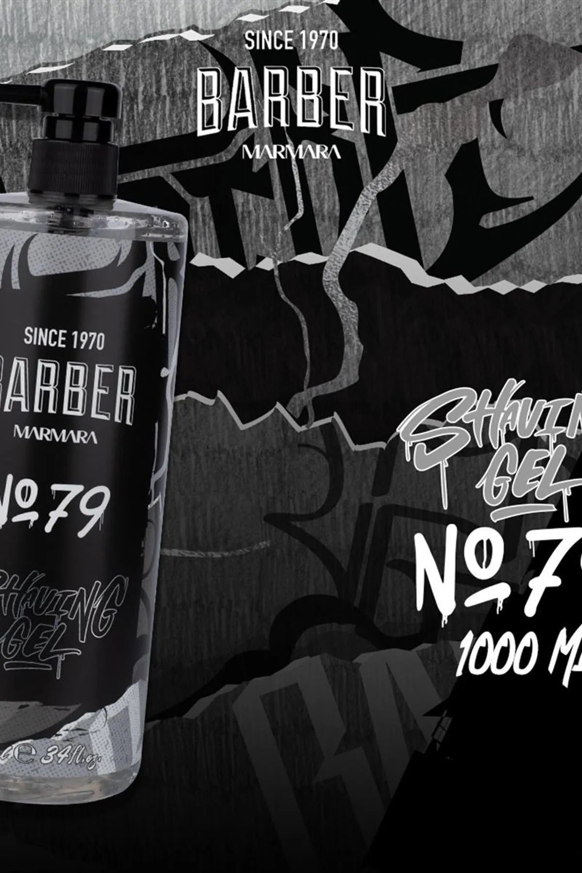 Marmara Barber No. 79 Shaving Gel - 1000Ml
