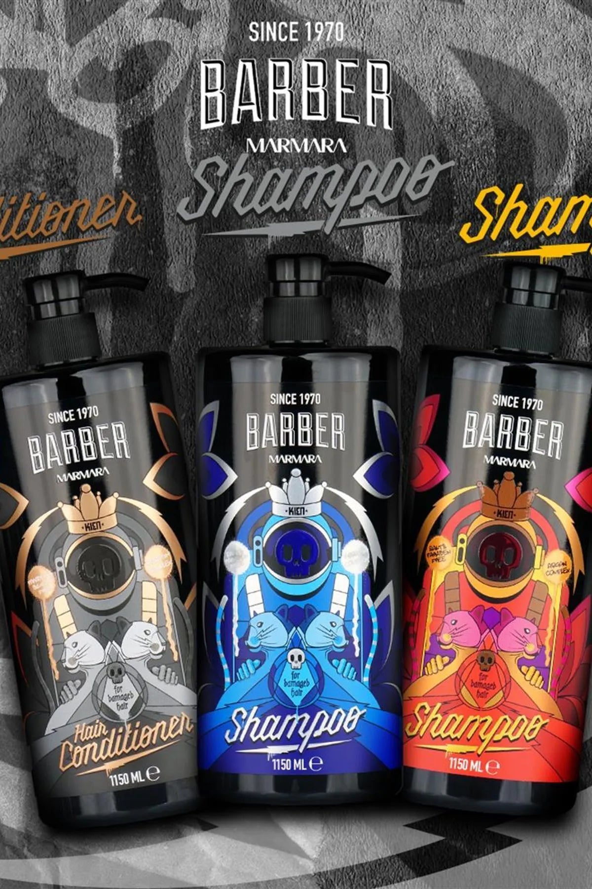 Marmara Barber Barber Shampooing 1150 Ml Argan