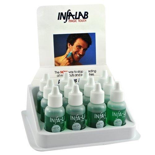 Infalab Magic Touch Liquid Styptic Skin Protector 0.5 Oz - Pack Of 12 Tray
