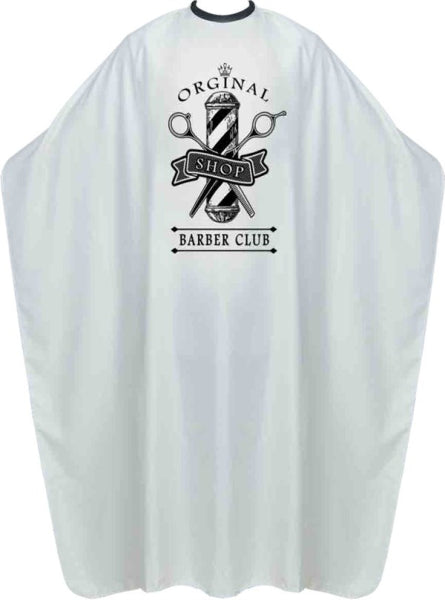 Kuatek Professional Barber Club Cape White