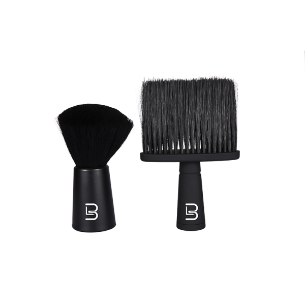 LV3 2PC NECK BRUSH SET BLACK