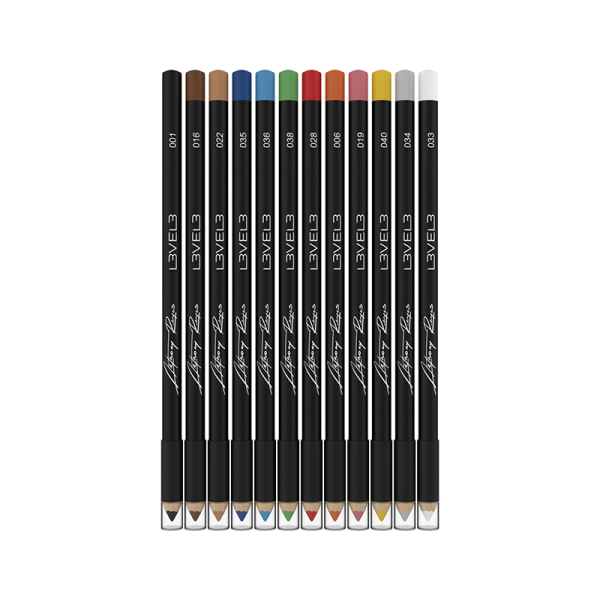 LV3 12PK LINER PENCILS ASSORTED COLORS