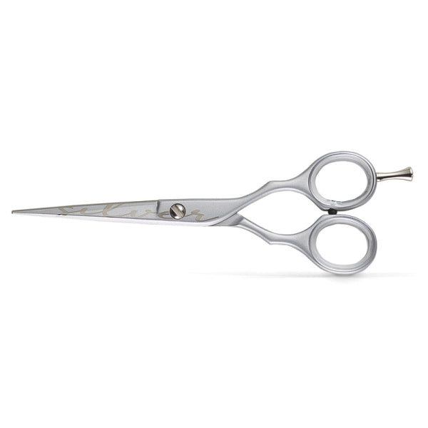 Kiepe Professional Ergonomic Anatomic Scissors - Luxury Silver Series 5.5"