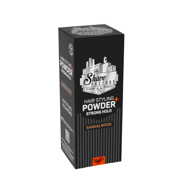 The Shave Factory Hair Styling Powder 30G Strong Hold - Volumizing Hair Powder For Men And Women