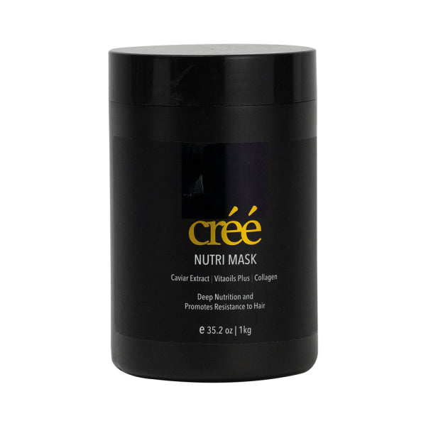 Cree Nutri Mask 35.2Oz - Deep Conditioning Hair Mask For Strength And Shine