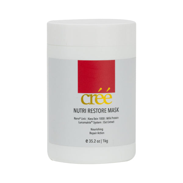 Cree Nutri Restore Hair Mask 35.2Oz - Deep Conditioning Treatment For Dry And Damaged Hair