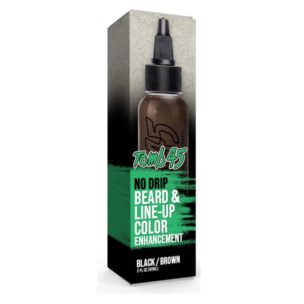 Tomb45 No Drip Color Brown/Black Hair Dye - Long-Lasting Formula For Vibrant Results