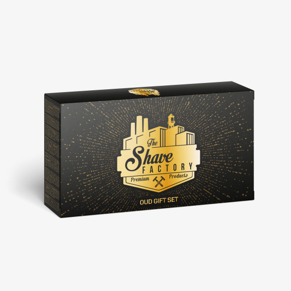 The Shave Factory After Shave Cologne Gift Set With 50Ml Oud Oil - Men'S Grooming And Fragrance Gift Set