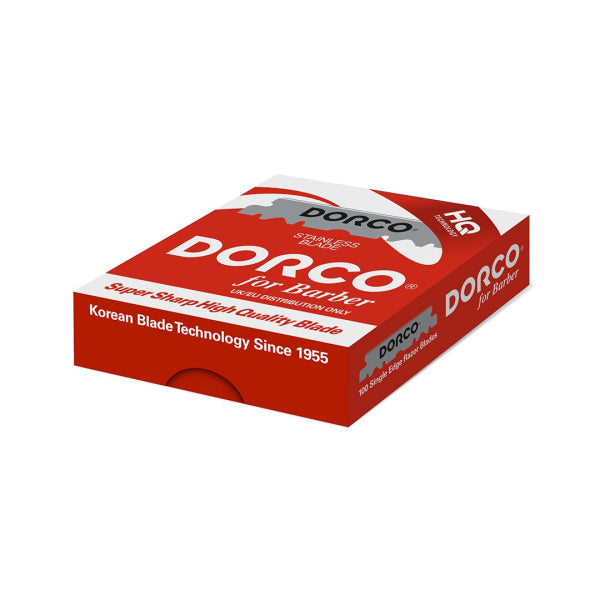 Dorco Single Edge Razor Blades - Sharp, Durable Blades For Close Shaves