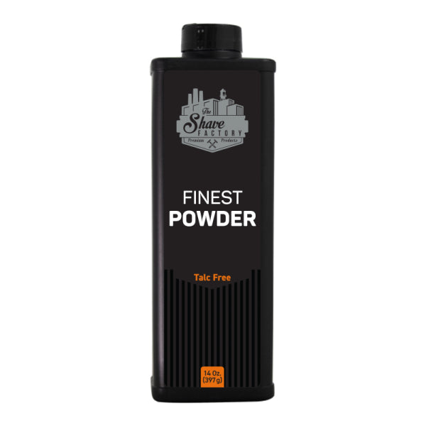 The Shave Factory Talc Free Finest Powder - 14 Oz.
