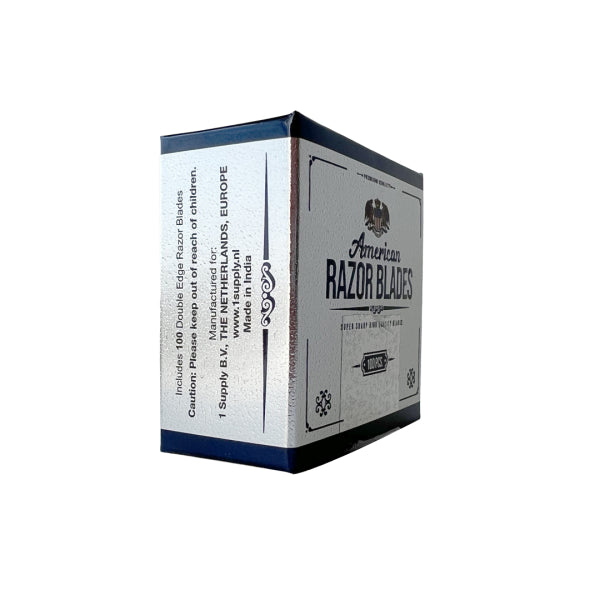 American Razor Blades Double Edge Razor Blades - 100 Count