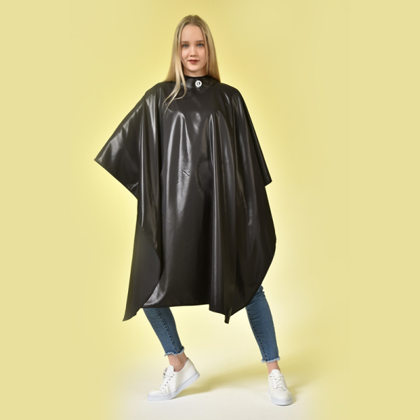 The Shave Factory Premium Black Hair Cutting Cape