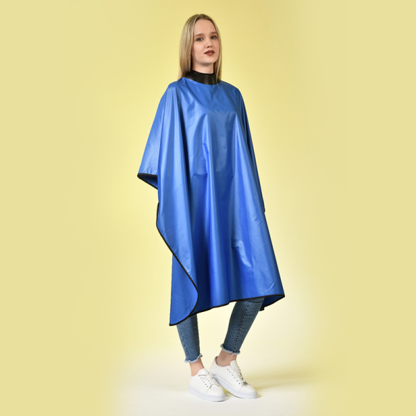 The Shave Factory Premium Blue Hair Cutting Cape
