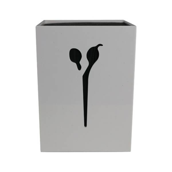 The Shave Factory Shear Container White - Stylish Storage Solution