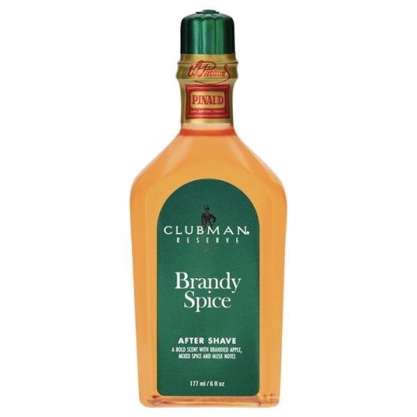 Clubman Reserve After Shave Lotion 6Oz Brandy Spice - Soothing Aftershave With Warm Spice Scent