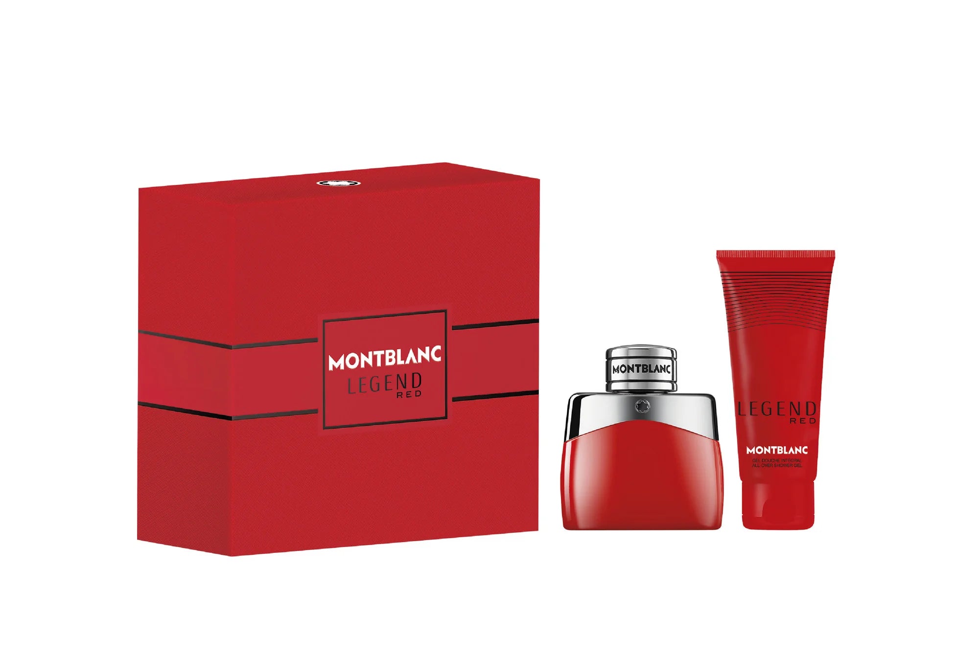 Set - Mont Blanc Legend Red EDP M 100ml Gift Set (with Shower Gel)