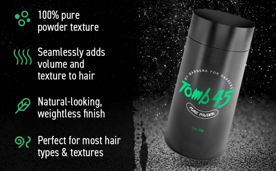 Tomb45 Volumizing Hair Powder For Thickening And Texture