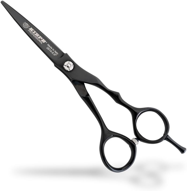 Kiepe Professional 5" Barber Scissors - Precision Haircutting Shears For Razor Sharp Line Cuts