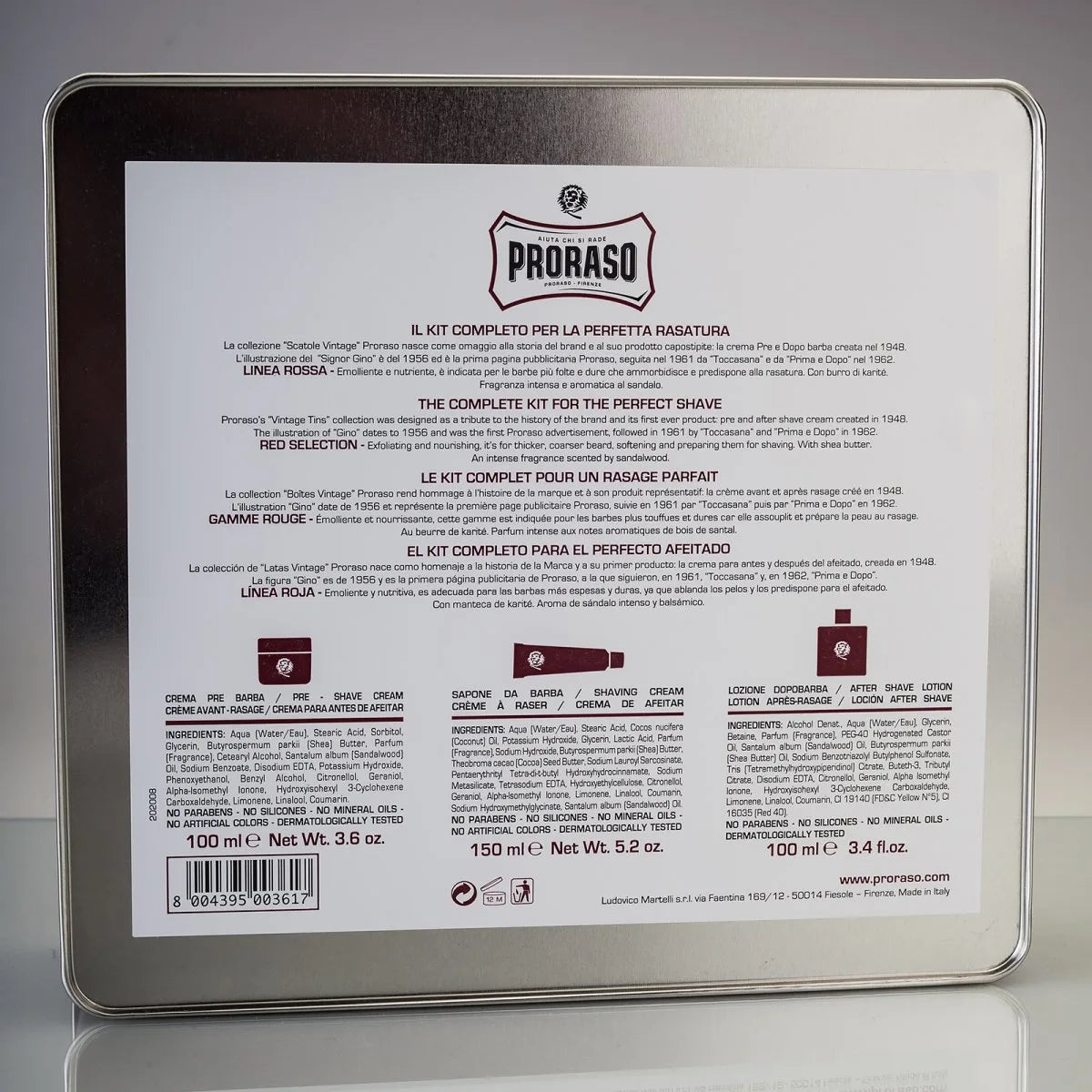 Proraso Vintage Selection Primadopo