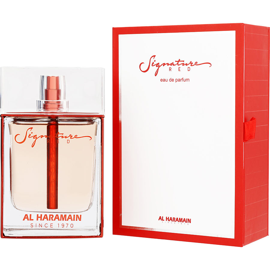 Al Haramain Signature Red EDP W 75ml Boxed (Rare Selection)