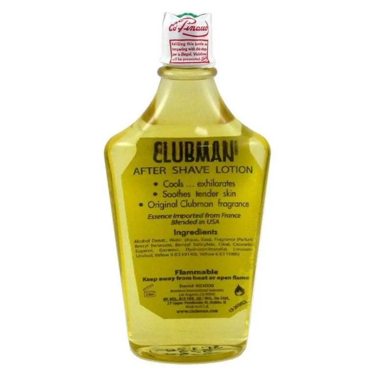 CLUBMAN After Shave Lotion, 6 oz