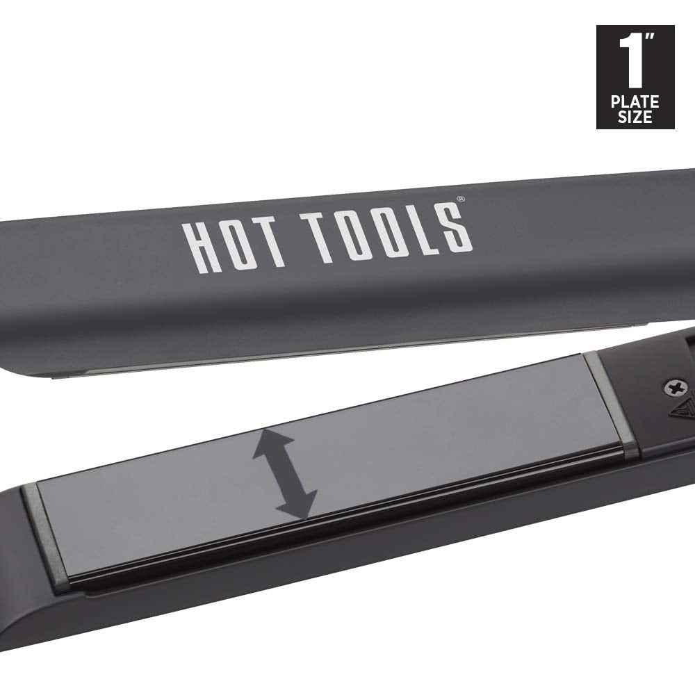 Hot Tools Smart Touch - 1" Titanium Salon Flat Iron