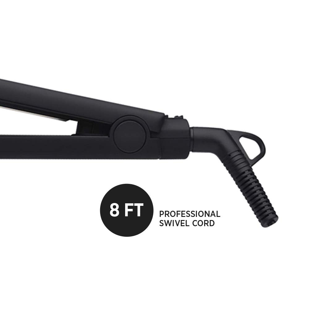 Hot Tools Smart Touch - 1" Titanium Salon Flat Iron