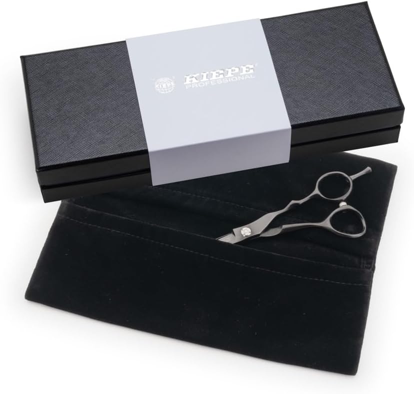 Kiepe Professional 5" Barber Scissors - Precision Haircutting Shears For Razor Sharp Line Cuts