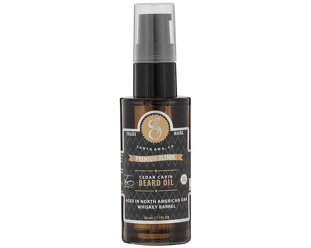 Suavecito Premium Blends Huile à barbe en cèdre 1 oz
