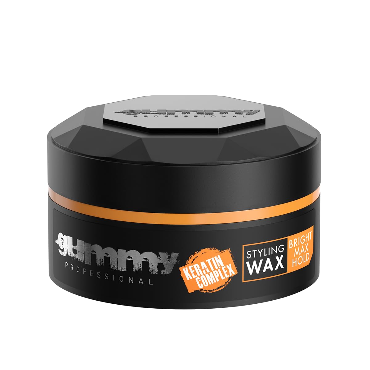 Gummy Hair Styling Wax Bright Finish - Strong Hold And Natural Shine
