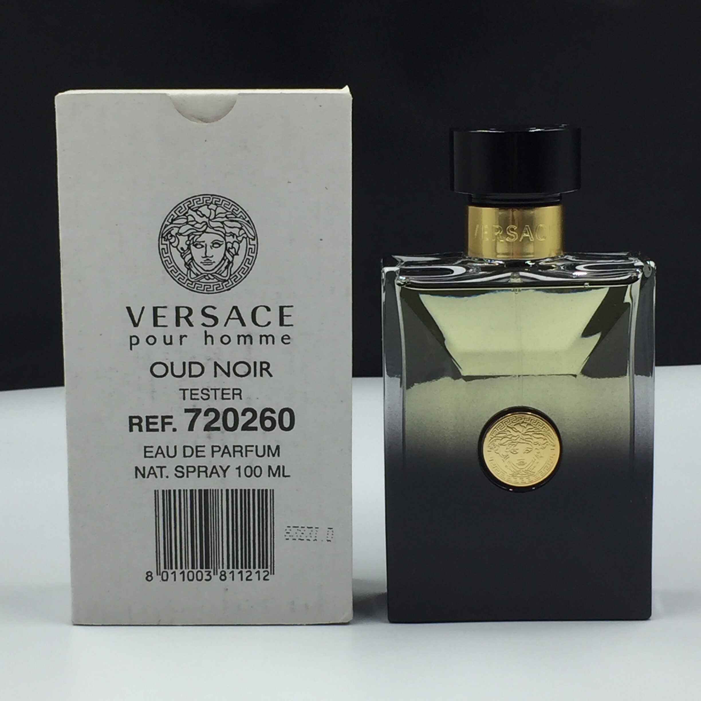 Tester - Versace Oud Noir M 100ml Tester (with cap)