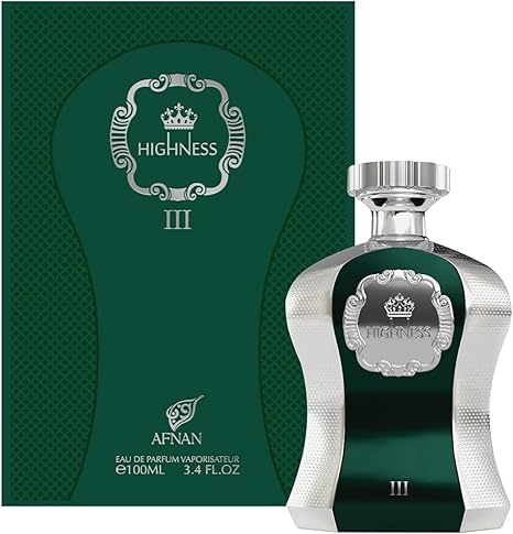Afnan III His Highness Green EDP M 100ml Boxed (Rare Selection)