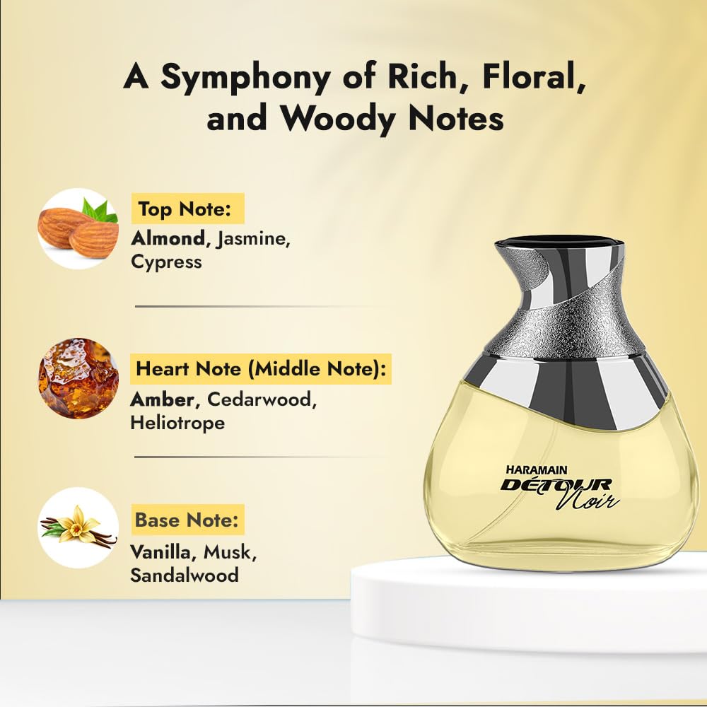 Al Haramain Detour Noir (Layton Twist) M 100ml Boxed