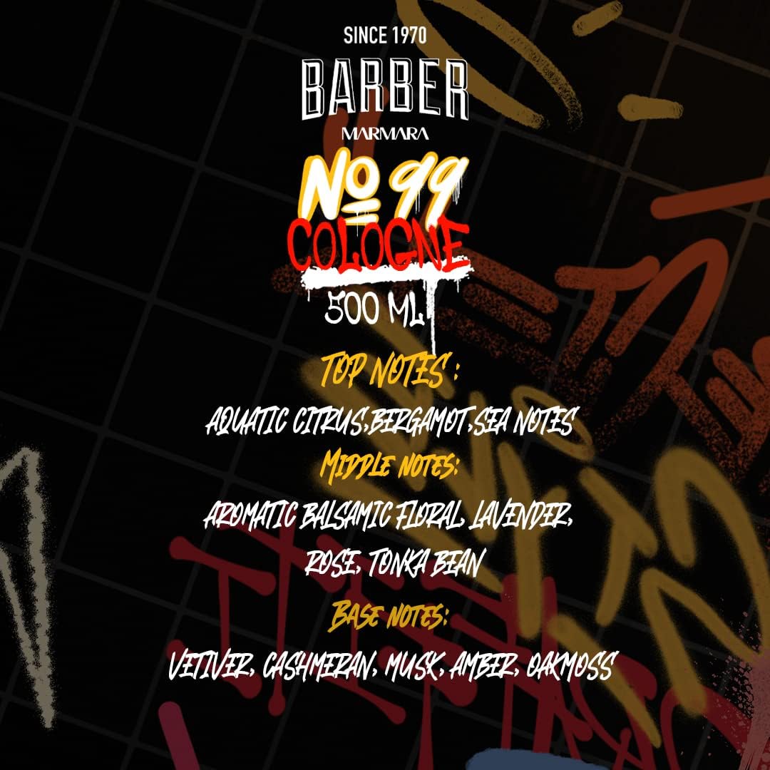 Marmara Barber Barber Cologne 500 Ml n ° 99