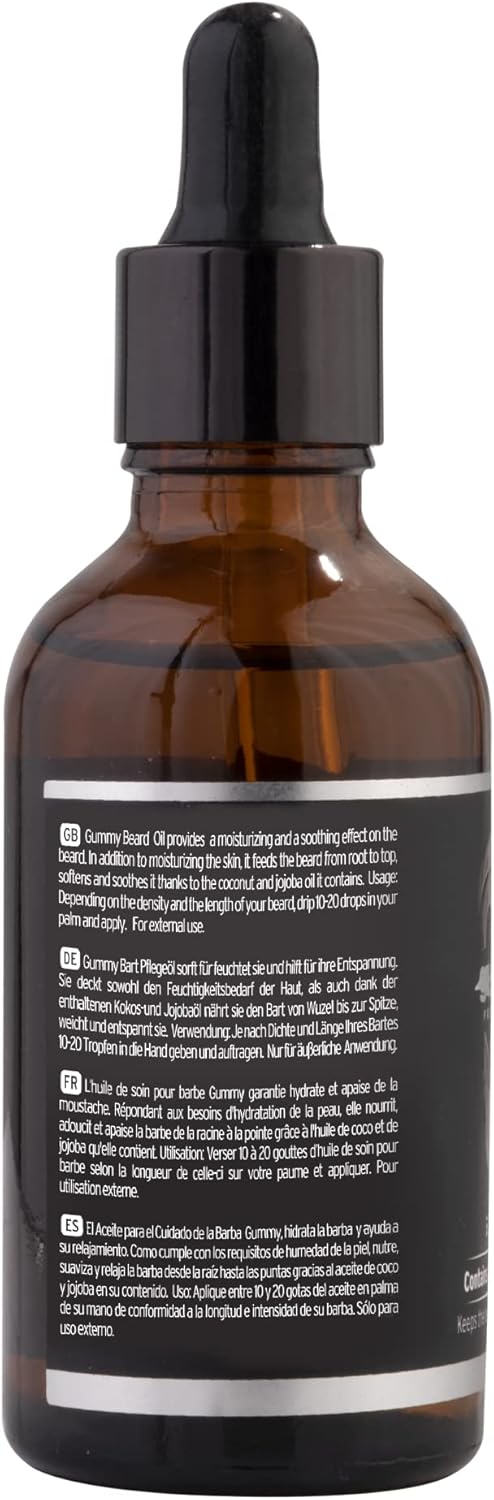 Aceite gomoso para barba