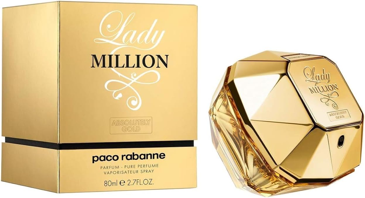 Tester - Paco Rabanne Lady Million Absolutely Gold Pure Parfum W 80ml Tester