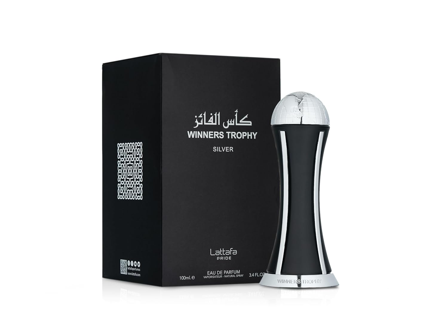 Lattafa Winners Trophy Silver M EDP 100ml Boxed