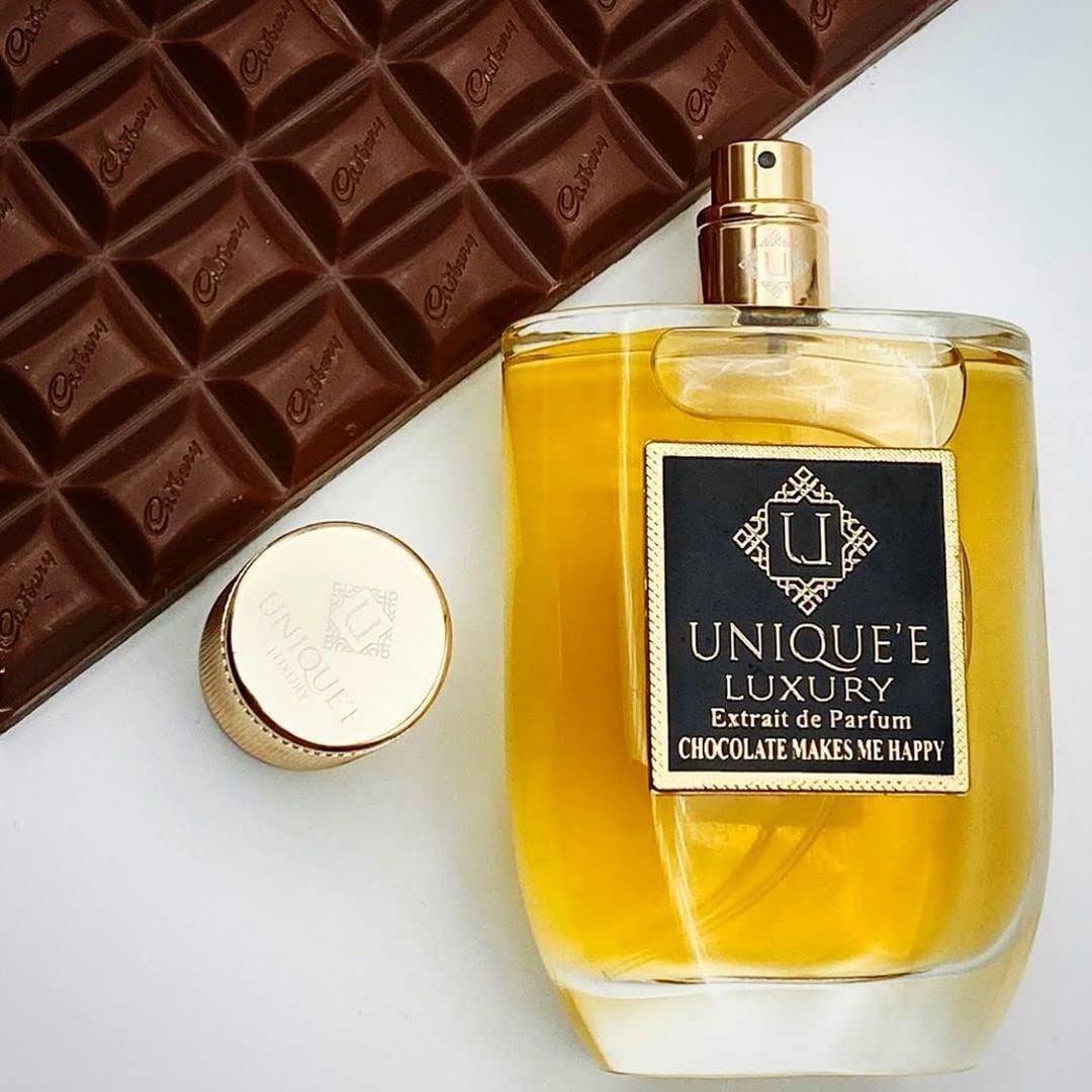 Unique'e Luxury Chocolate Makes Me Happy Extrait De Parfum M 100ml Boxed (Rare Selection)