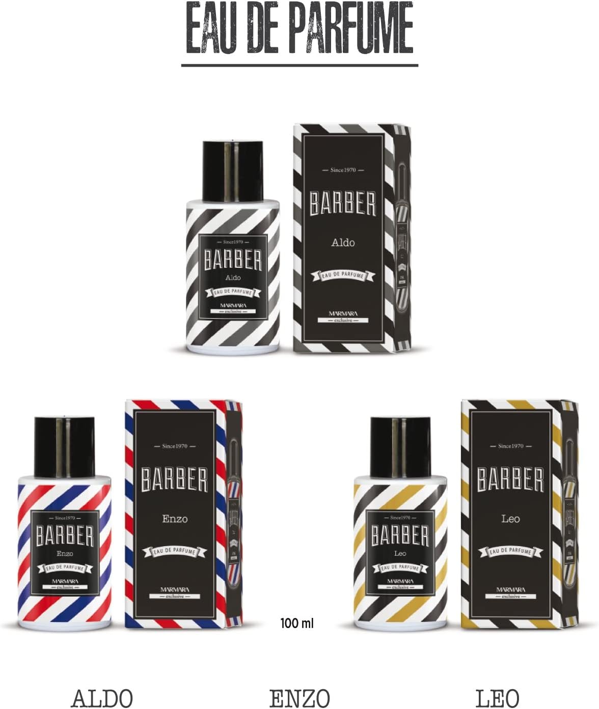 Marmara Barber Enzo Edp 100 Ml: Long-Lasting Men'S Cologne