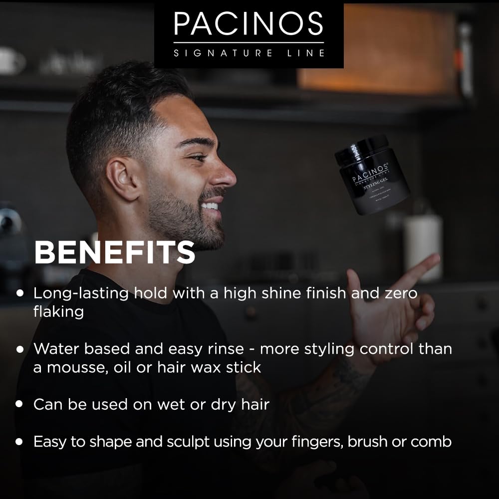 Pacinos Styling Gel 500Ml