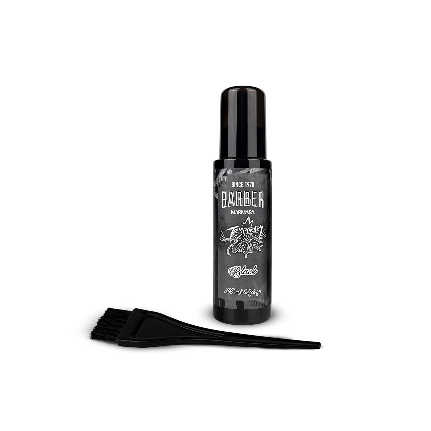 Marmara Barber Barber Temporary Hair Color 125 Ml Black