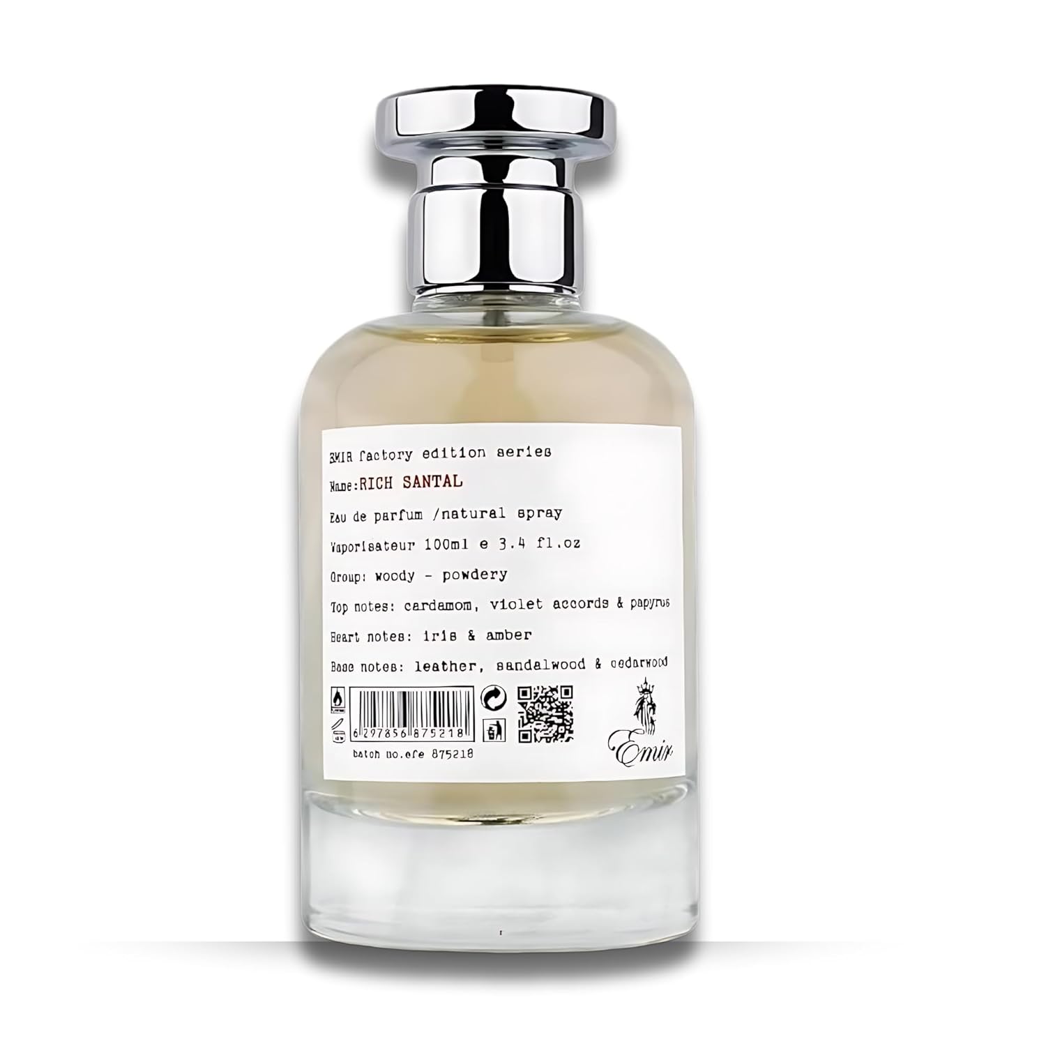 Paris Corner Emir Rich Santal EDP M 100ml Boxed