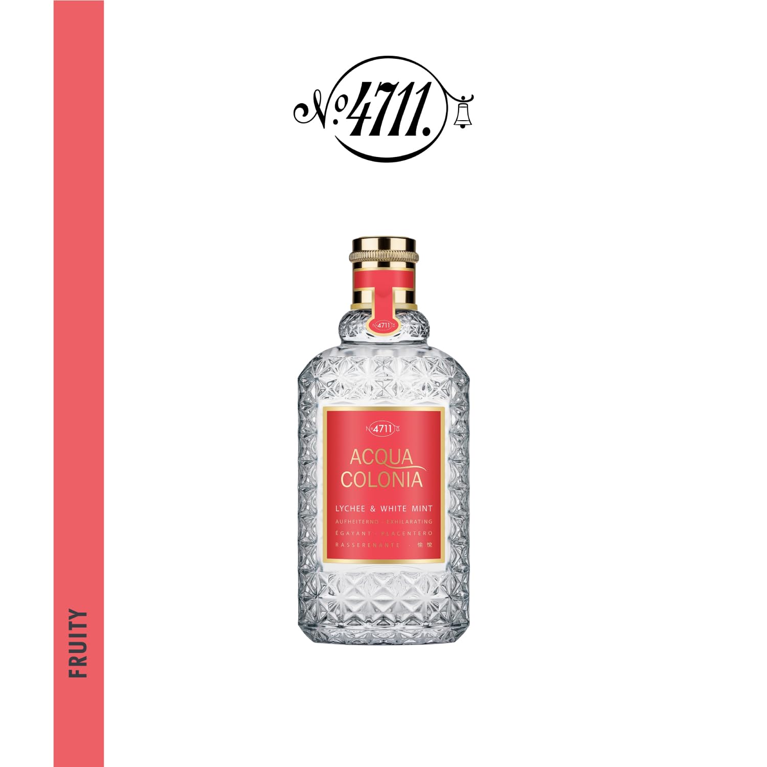 4711 Acqua Colonia Lychee and White Mint EDC M 170ml Boxed