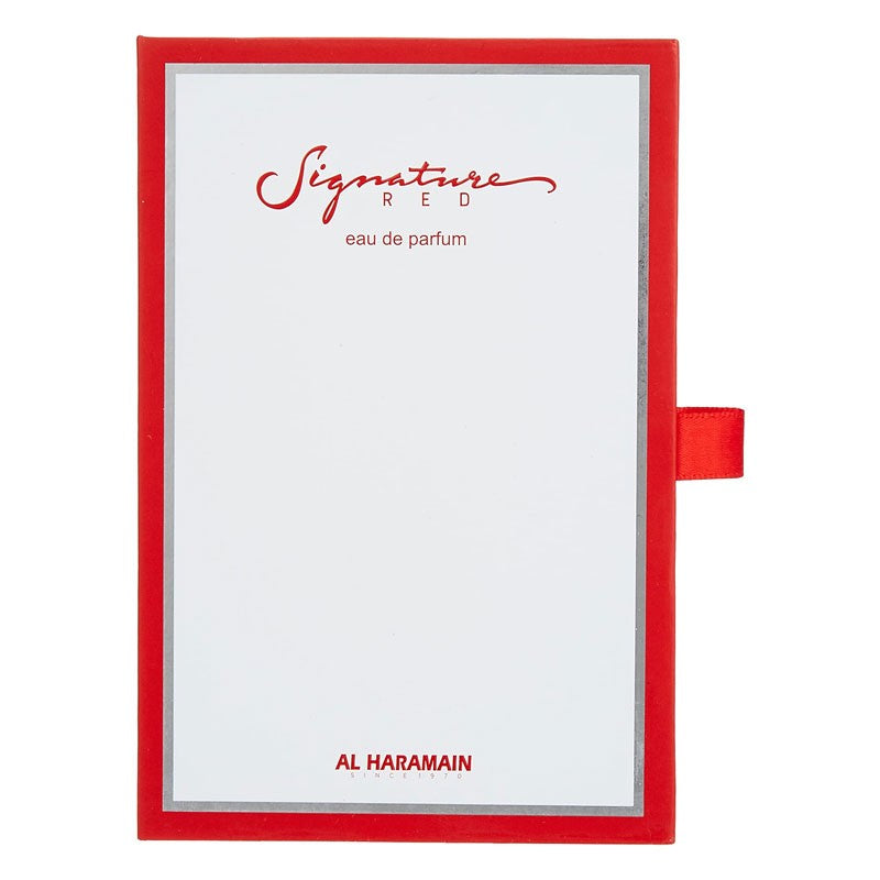 Al Haramain Signature Red EDP W 75ml Boxed (Rare Selection)
